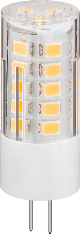 Goobay LED Kompaktlampe, 3,5 W - Sockel G4, warmweiß, nicht dimmbar