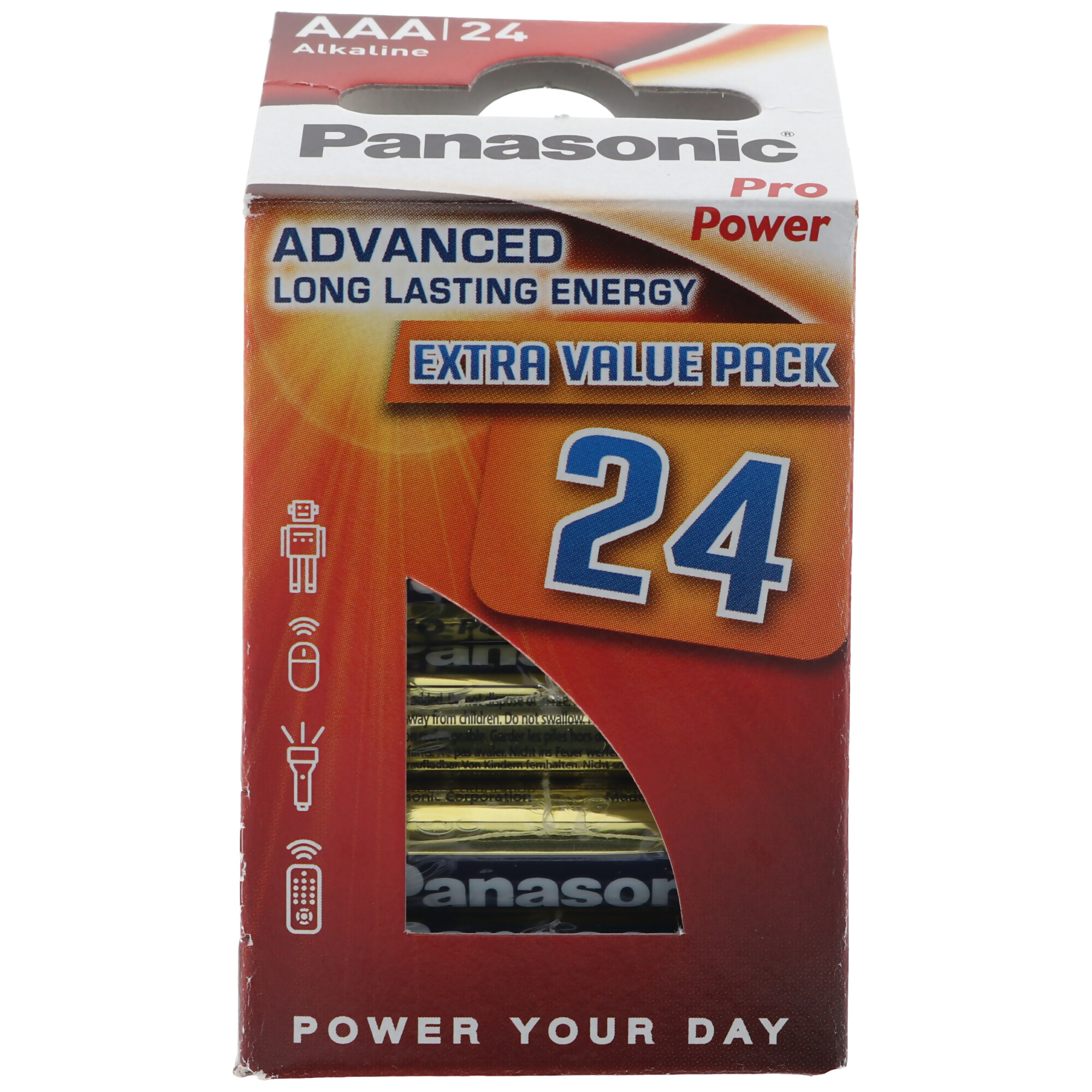 Panasonic Pro Power Micro / AAA / LR03 Batterien im 24er Pack