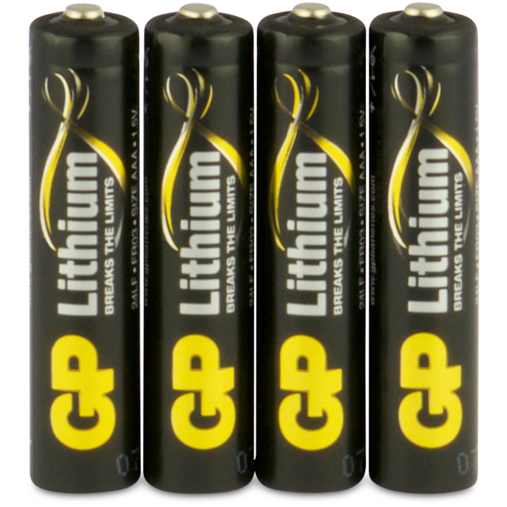 AAA Batterie GP Lithium 1,5V 4 Stück