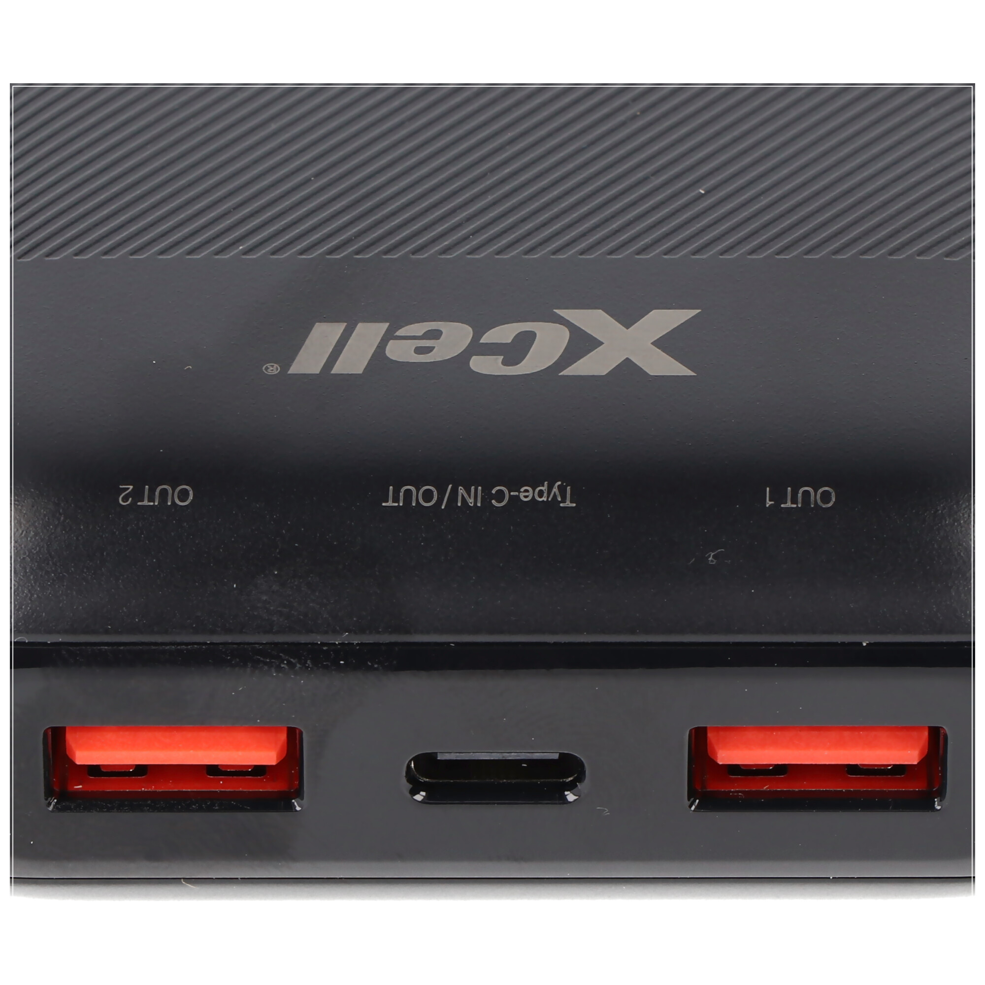 XCell Powerbank X20000PD mit 20.000mAh Kapazität, USB-C PD3.0, Quick-Charge, LED-Display, 2x USB-Ausgang 1x USB-C-Ausgang