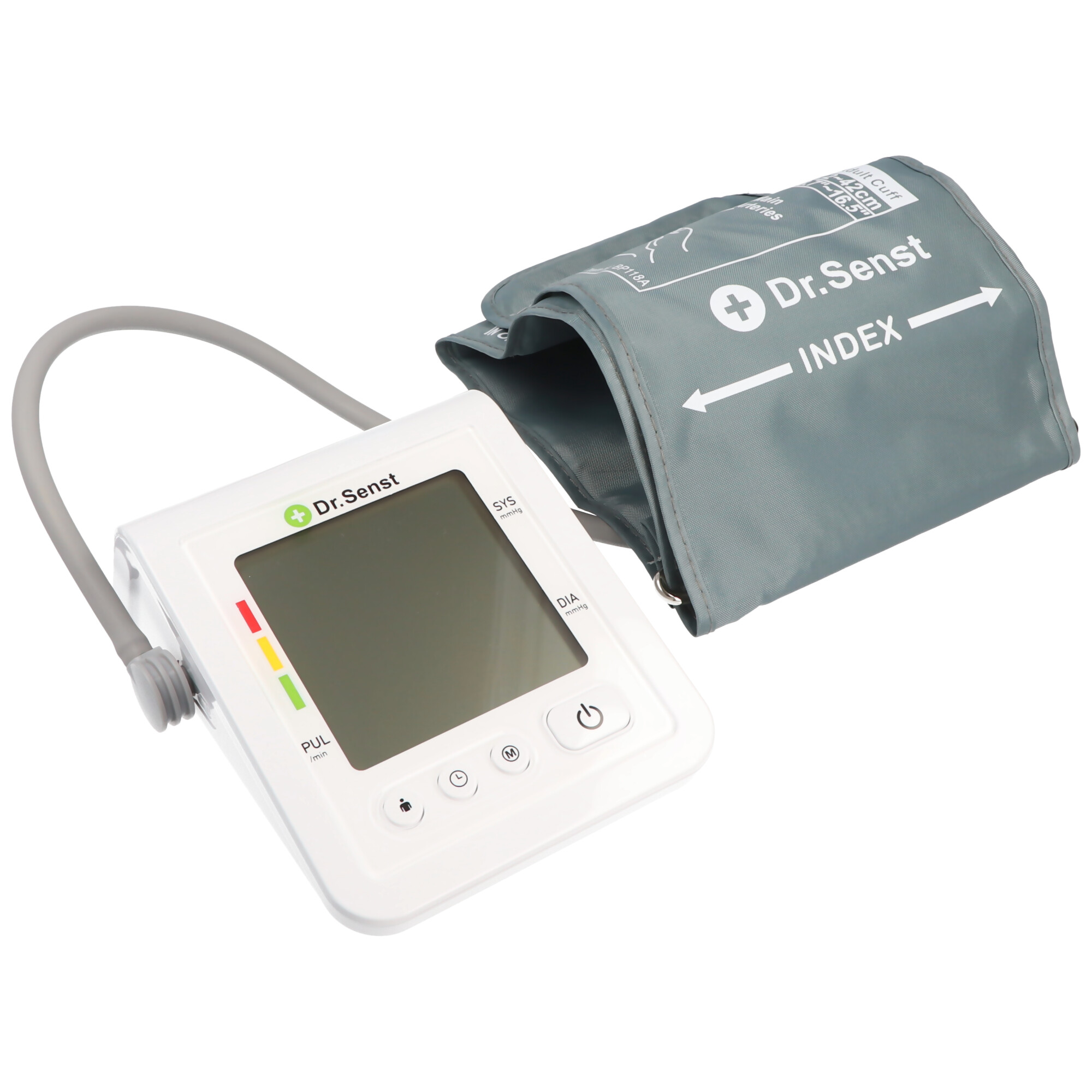 Dr. Senst® Oberarm-Blutdruckmessgerät BP118A mit AKP-710302 | Sprachausgabe