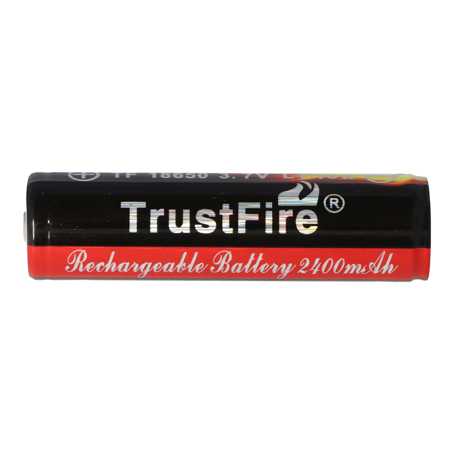 Trustfire 18650 2400mAh 3,7V geschützt, beachten Abmessungen 68,5x18,3mm