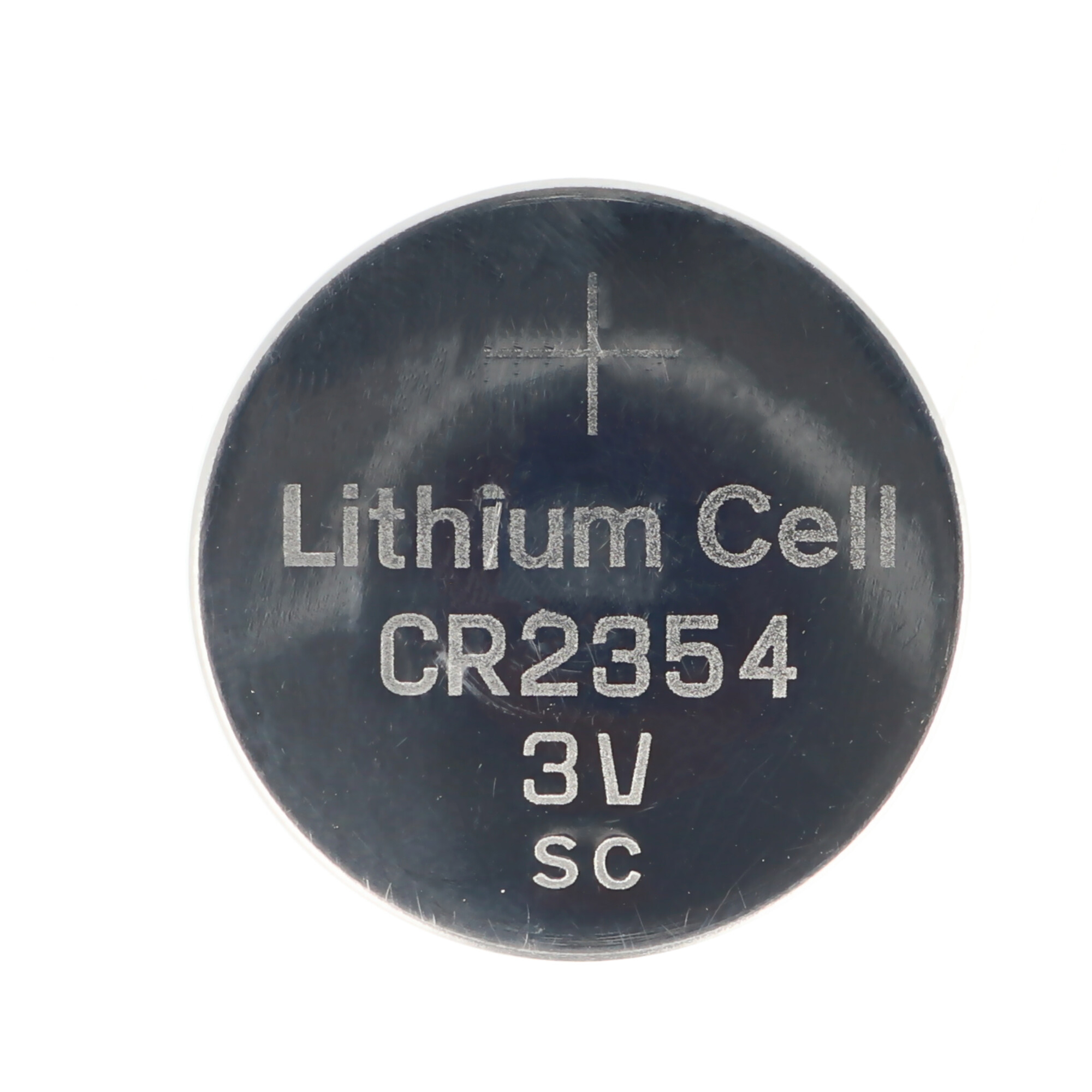 CR2354 Lithium Knopfzelle 560mAh IEC CR2354 ohne Einbuchtung an der schmalen Seite beachten