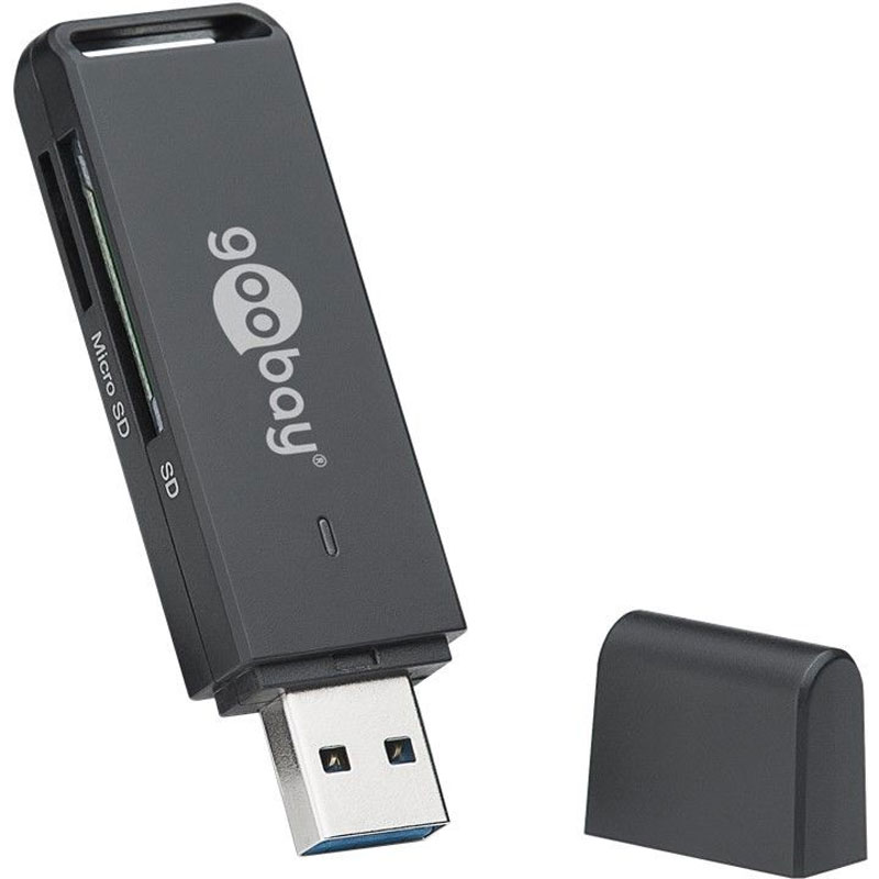 Kartenlesegerät USB 3.0 zum Lesen von Micro SD und SD Speicherkartenformaten