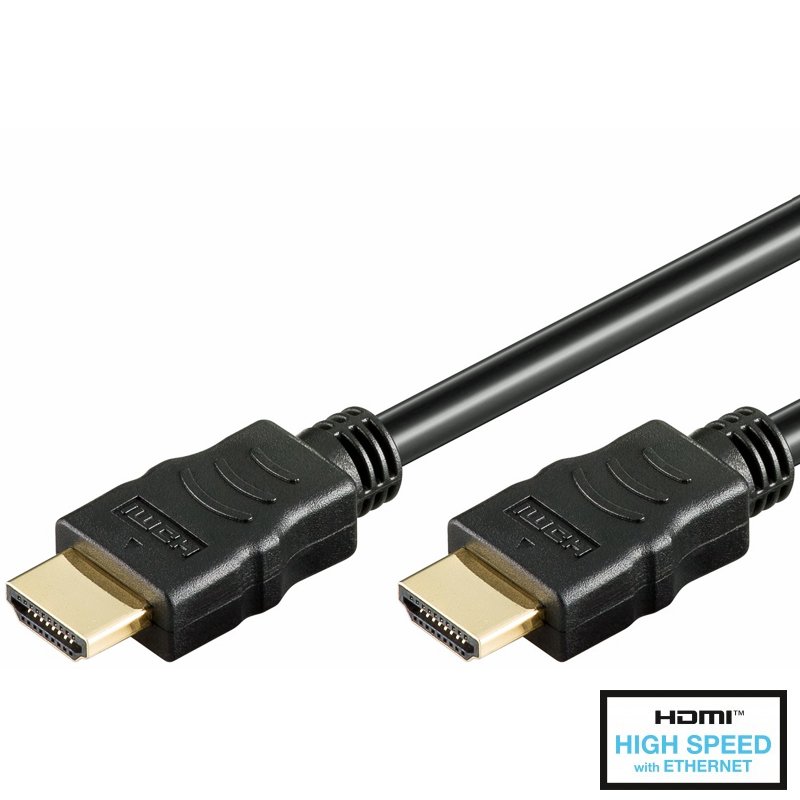 High Speed HDMI™ Kabel with Ethernet, Kabellänge 1,5 Meter