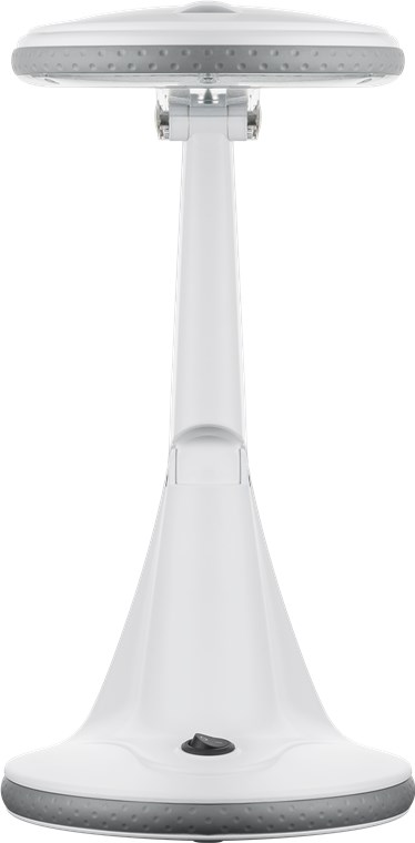 Goobay LED-Stand-Lupenleuchte, 6 W - 450 lm, 100 mm Glaslinse, 1,75-fache Vergrößerung, 3 Dioptrien