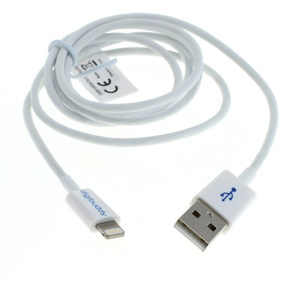 Powerbank Li-Polymer mit 5000mAh, LED-Indikator, Micro-USB und USB-C Ausgang inklusive Apple iPhone USB Sync- und Ladekabel