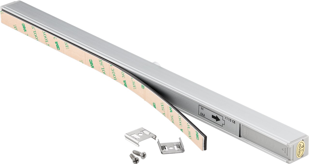 LED-Unterbauleuchte mit Bewegungsmelder mit 160 lm und kalt-weißem Licht 6500K, ideal für Schränke, Vitrinen, Schubladen, Korridore und Garagen