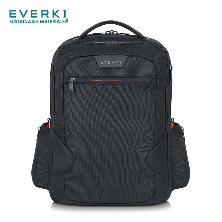 Everki Studio (EKP118E-ECO) - Erweiterbare Laptop-Rucksack für Geräte bis 15-Zoll - aus Plastikflaschen hergestellt