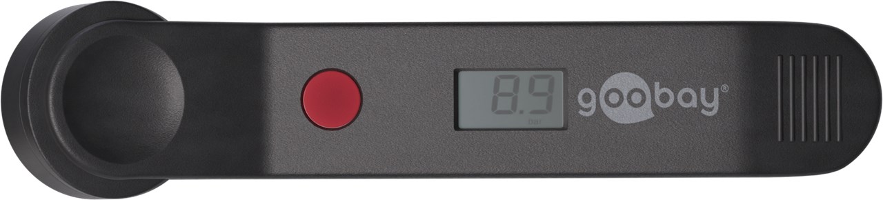 Goobay Digitaler Luftdruckprüfer - inkl. Batterie (1x CR2032 3 V Lithium)