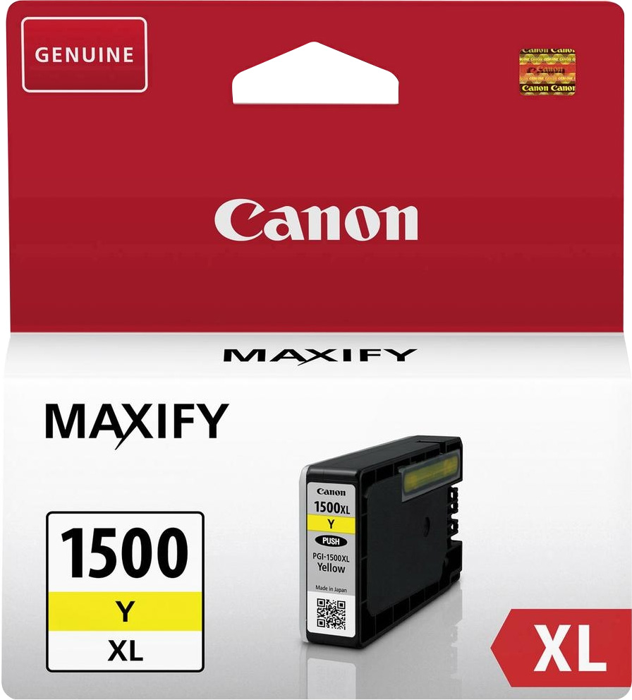 Canon Tintenpatrone PGI-1500Y XL 12ml gelb