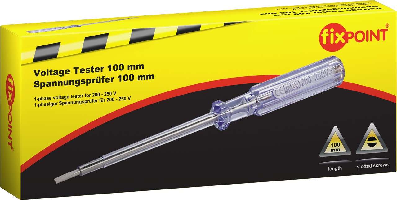 Fixpoint Spannungsprüfer 190 mm - Klingenbreite: 3,5 mm