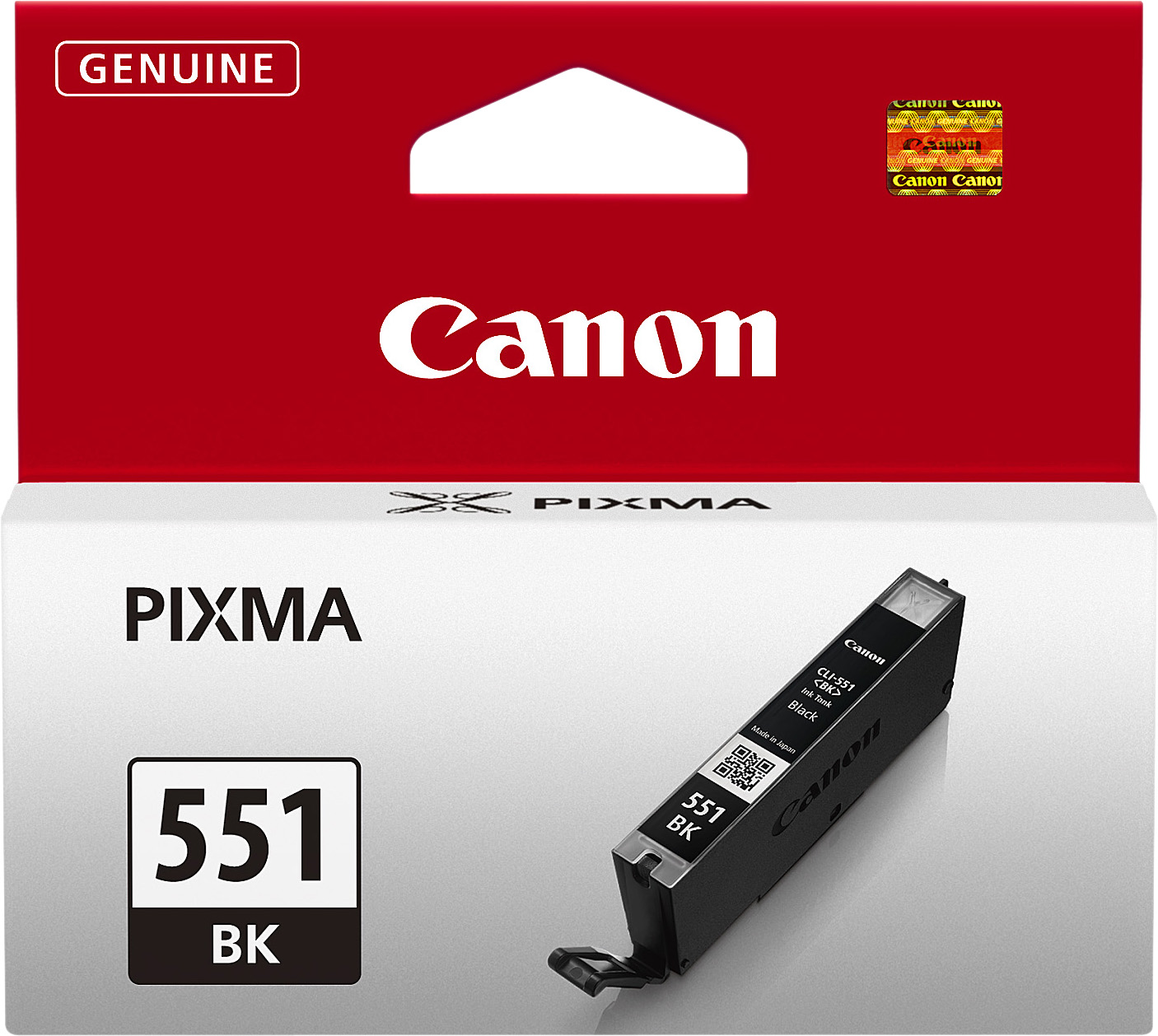 Canon Tintenpatrone CLI-551BK 7ml schwarz