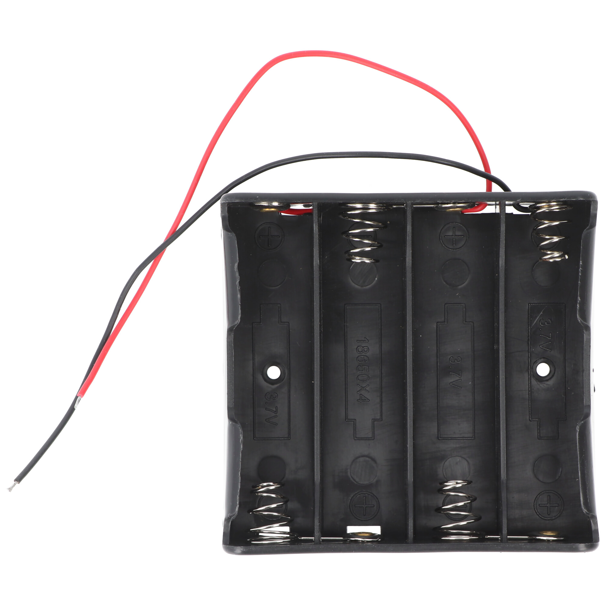 Batteriehalter für 4x 18650 Zellen mit Anschluss (4S1P)