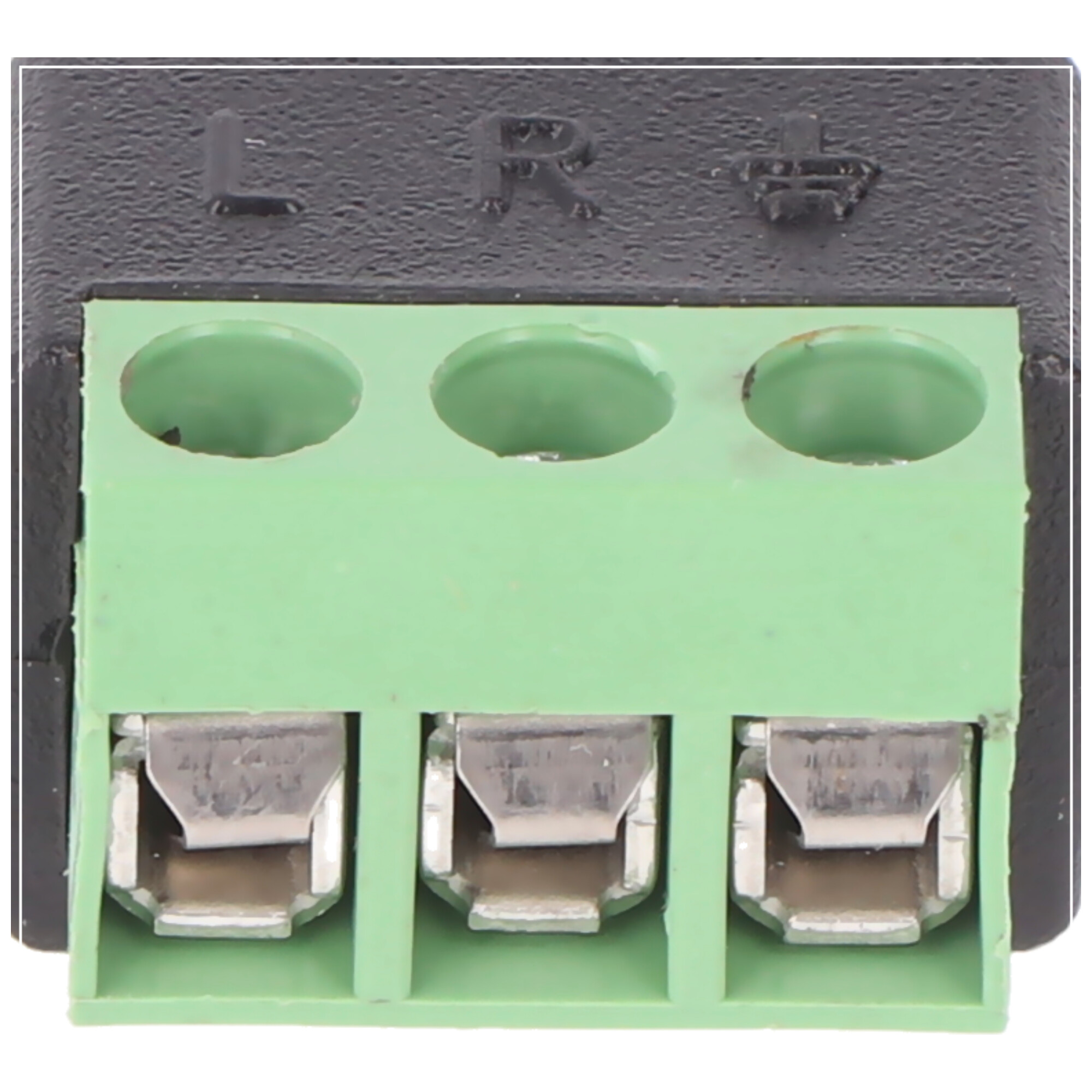 Goobay Terminal Block 3-pin > Klinke 3,5 mm Buchse (3-Pin, stereo) - Schraubbefestigung