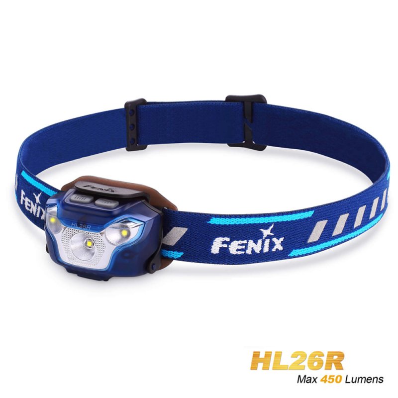 Fenix HL26R LED Stirnlampe schwarz mit Li-Polymer-Akku 1600mAh