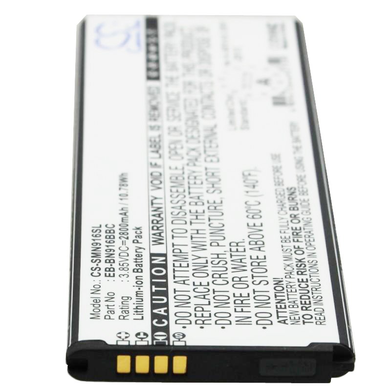 Akku passend für den Samsung SM-N910 Akku Galaxy Note 4, 2800mAh
