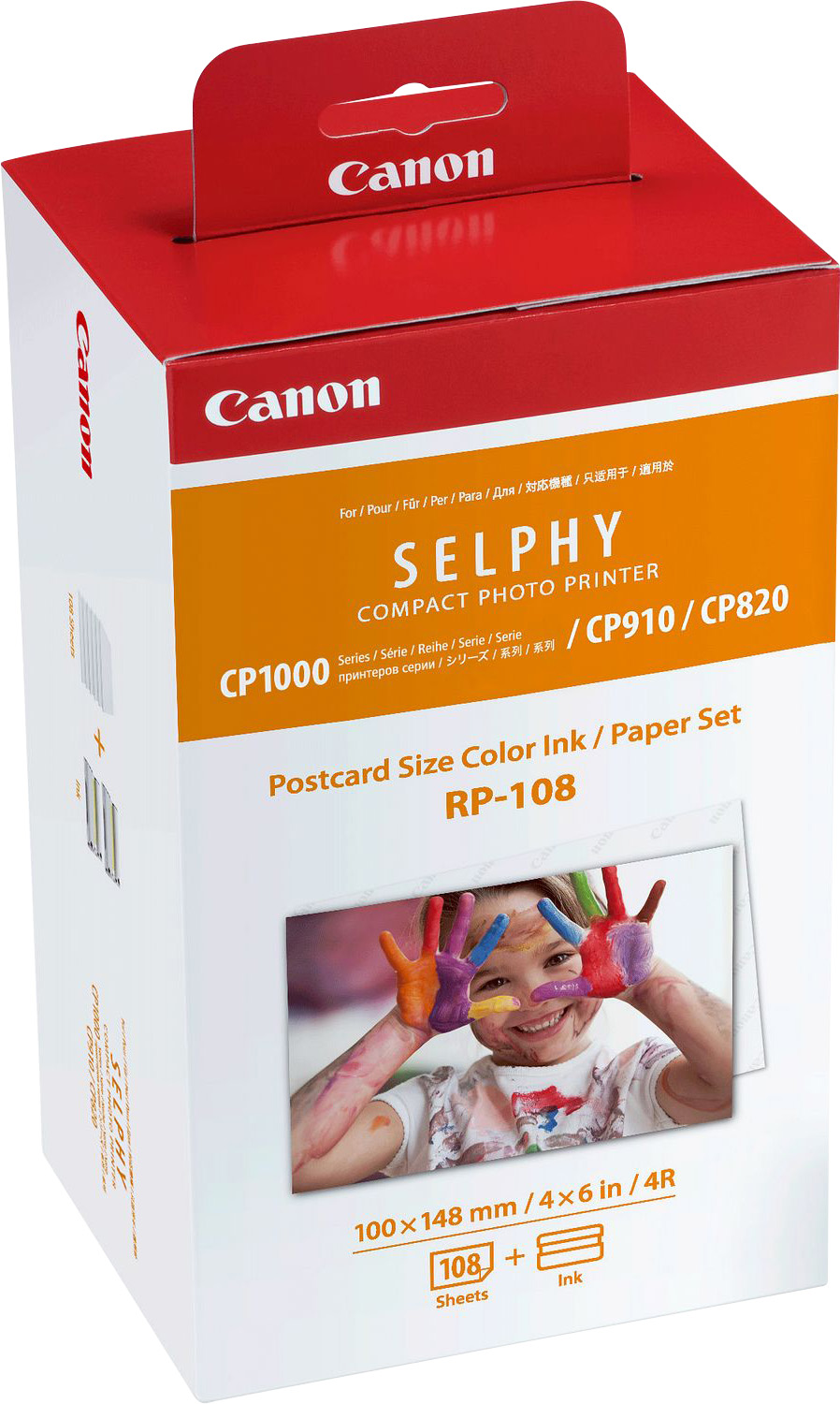 Canon Tintenpatronen Value-Pack RP-108IN color inkl. 2x54 Blatt Fotopapier 10x15cm
