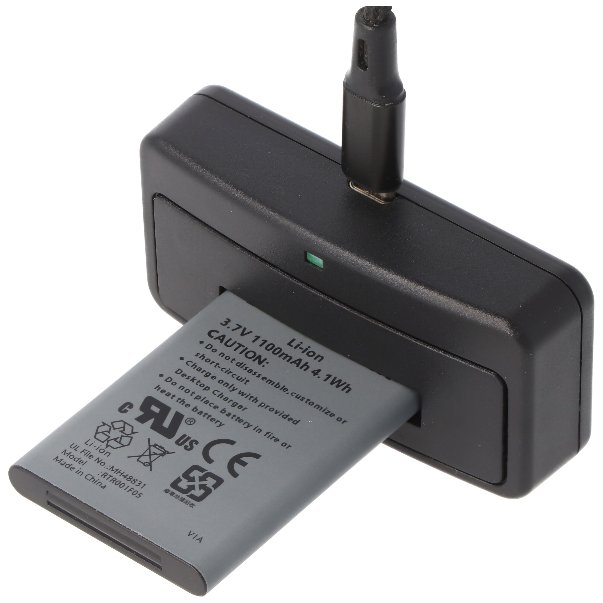 Ladegerät und Akku passend für CISCO RTR001F05, ICP6/34/54 Battery Pack 74-121619-01 Li-ion 3.7V