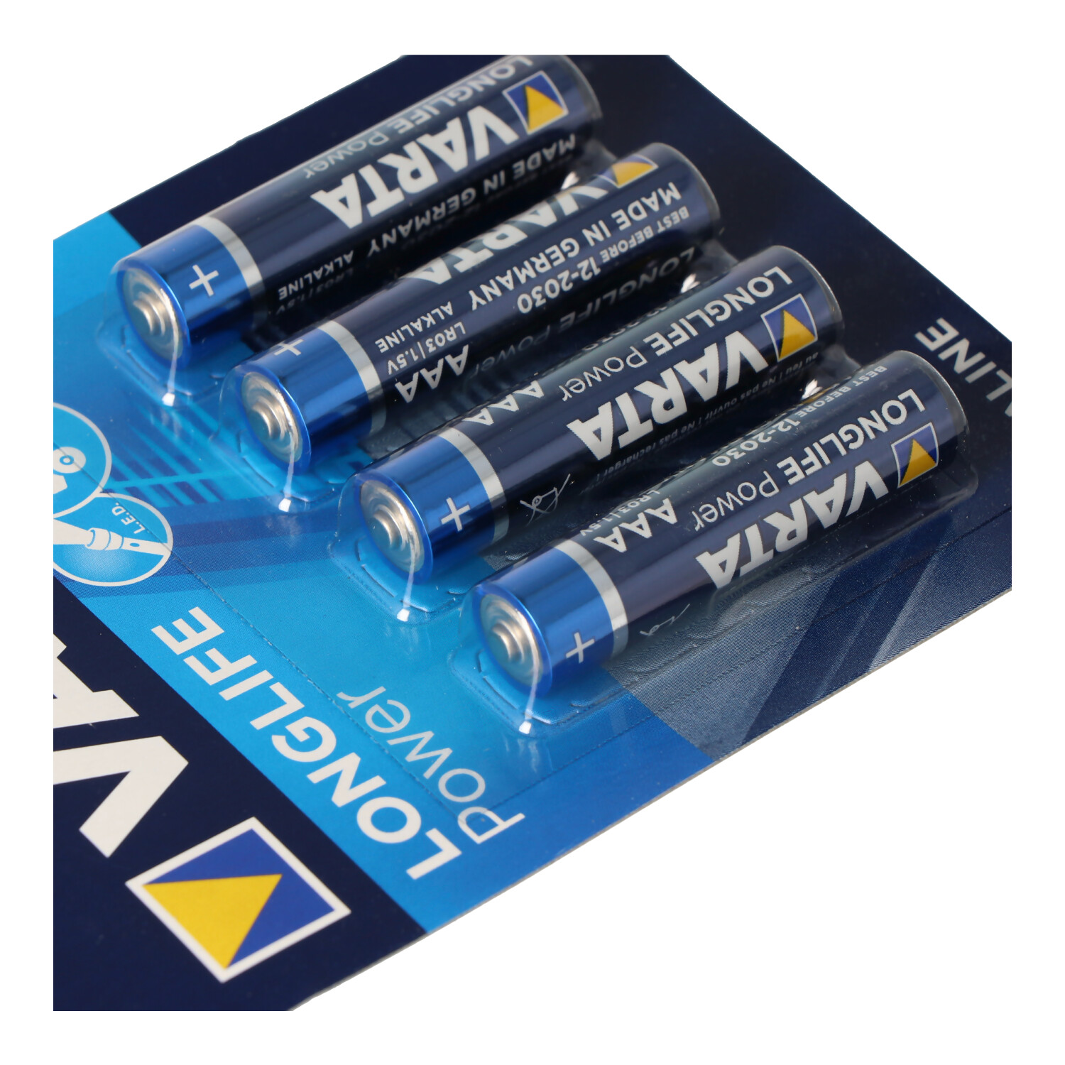 Varta Longlife Power (ehem. High Energy) Micro AAA Batterien 4903 10x 4er Blisterkarte