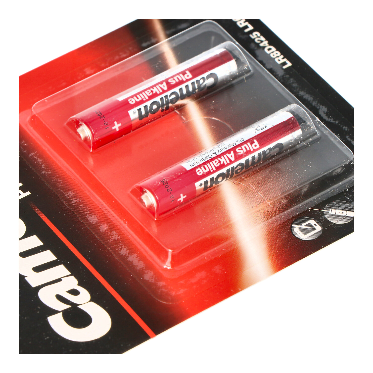 AAAA Alkaline Batterie LR61 BP2LR61 Abmessungen 8,3 x 42,5mm 1,5 Volt max. 580mAh