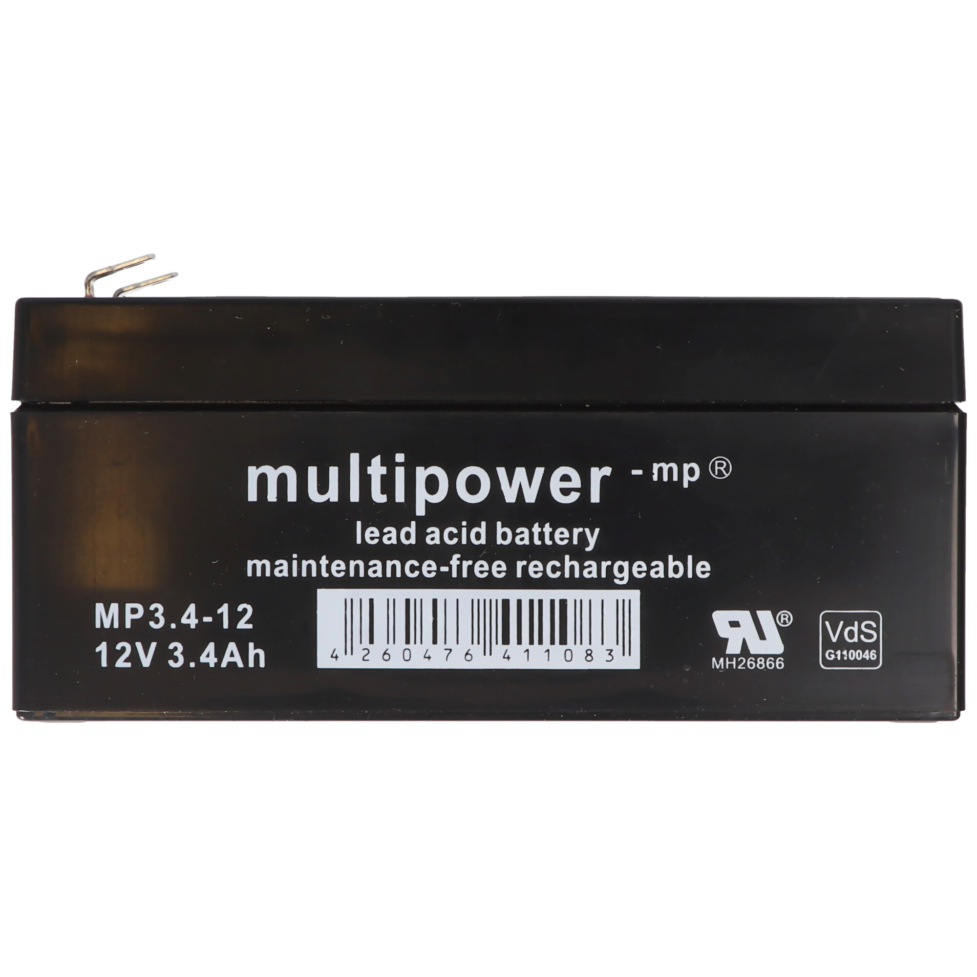 Multipower MP3.4-12 12 Volt 3400 mAh Akku CT3,2-12 CT3.2-12