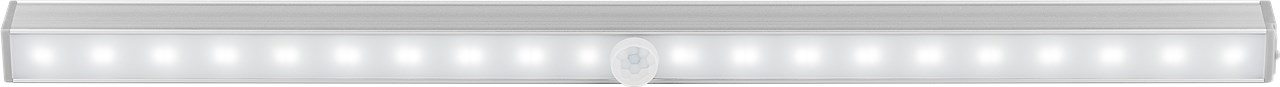 LED-Unterbauleuchte mit Bewegungsmelder mit 160 lm und kalt-weißem Licht 6500K, ideal für Schränke, Vitrinen, Schubladen, Korridore und Garagen