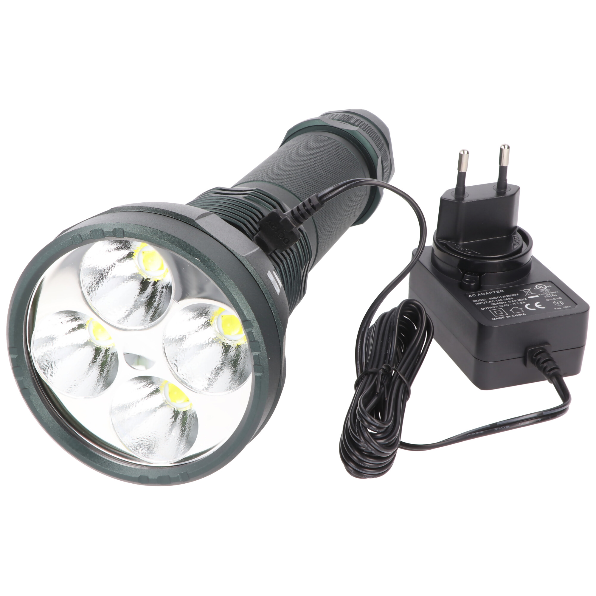 11600 Lumen LED Taschenlampe, die LED-Stabtaschenlampe ideal für Jagd und Hobby mit bis zu 525 Meter Leuchtweite