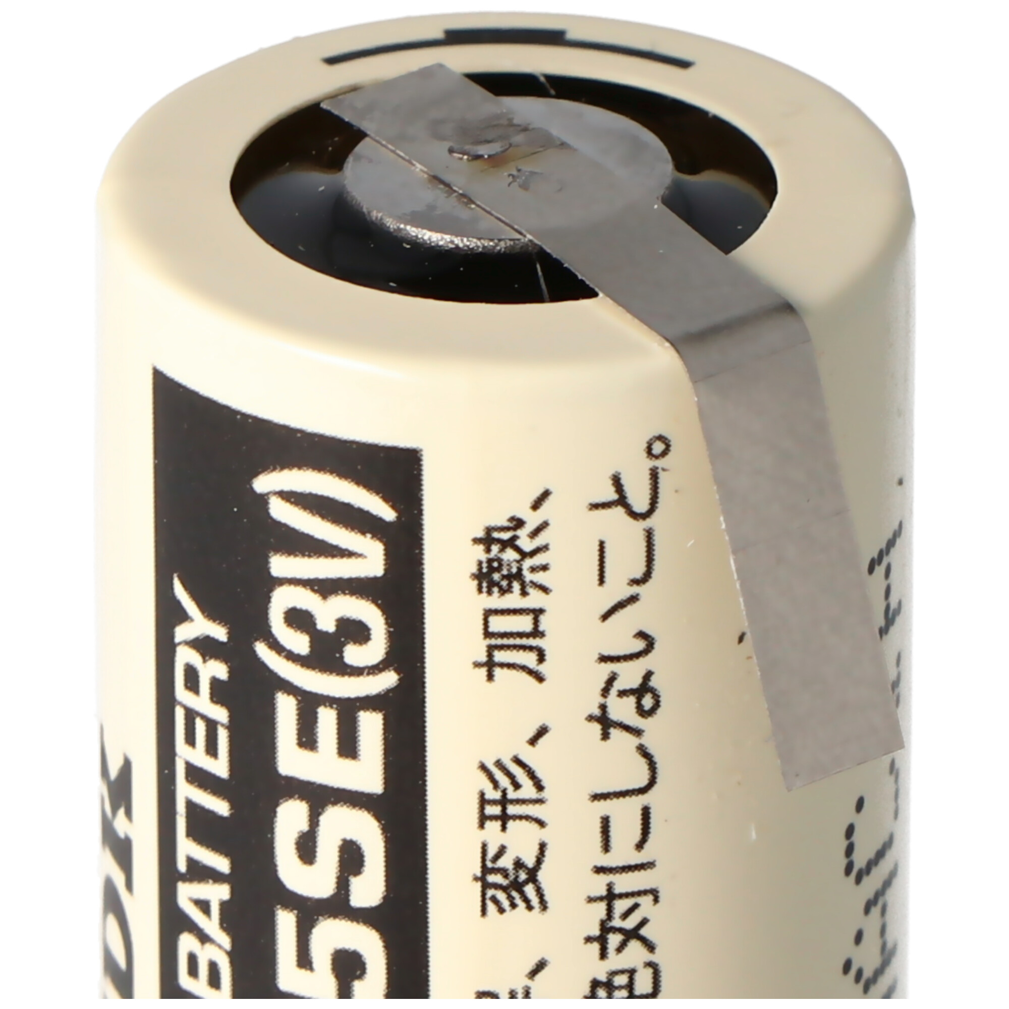 Sanyo Lithium Batterie CR17335 SE Size 2/3A, mit Lötfahne Z-Form
