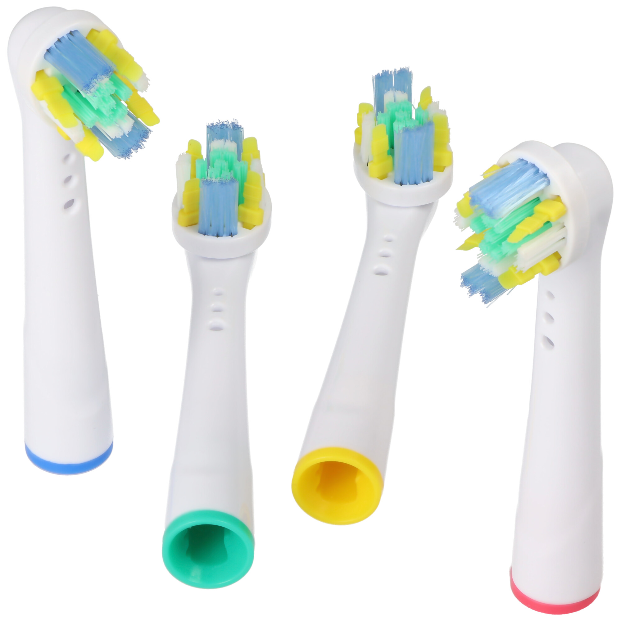 4 Stück Deep Cleaning Brush Ersatz-Zahnbürstenkopf für elektrische Zahnbürsten von Oral-B, passend z.B. für Oral-B D10, D12, D16, D12 und viele andere Modelle von Oral-B