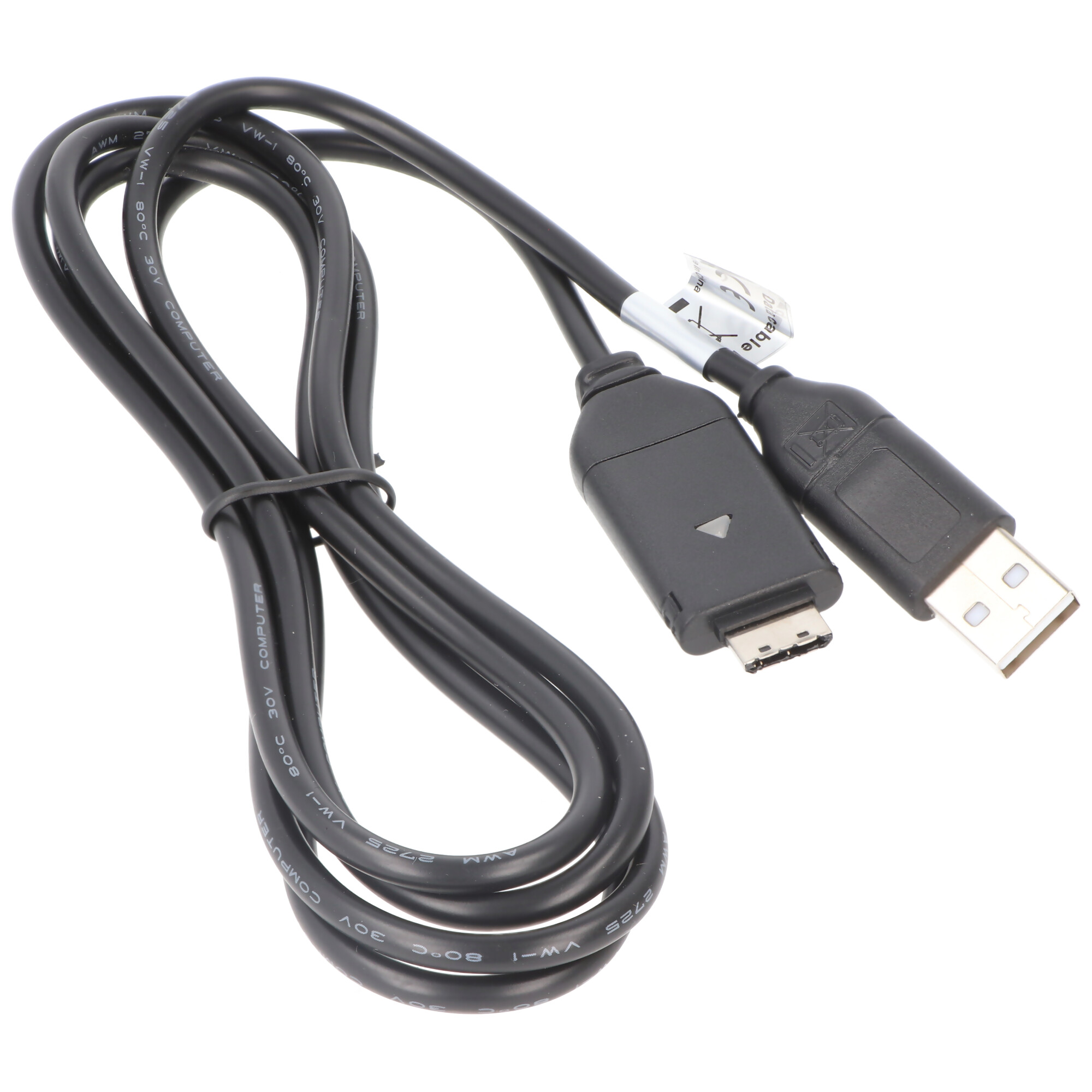 USB-Verbindungskabel passend für Samsung ES55, PL20, WB5500, WB600, WP10