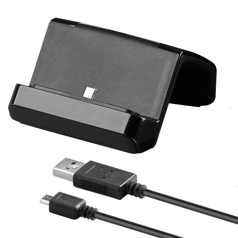 USB Dockingstation mit variablem Micro-USB Anschluss