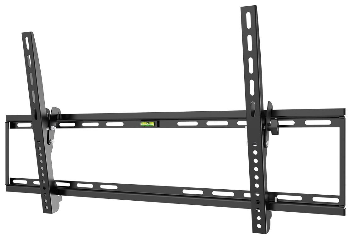 Goobay TV-Wandhalterung Basic TILT (XL) - Halterung für Fernseher von 43 bis 100 Zoll (109-254 cm), neigbar bis 75 kg