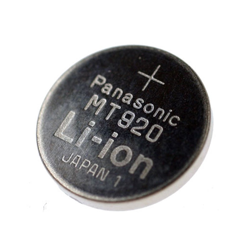 Panasonic MT920 Batterie, Kondensatorbatterie GC920 0.33F, bitte Abmessungen beachten 9,3 x 2,1mm, ohne Lötfahne