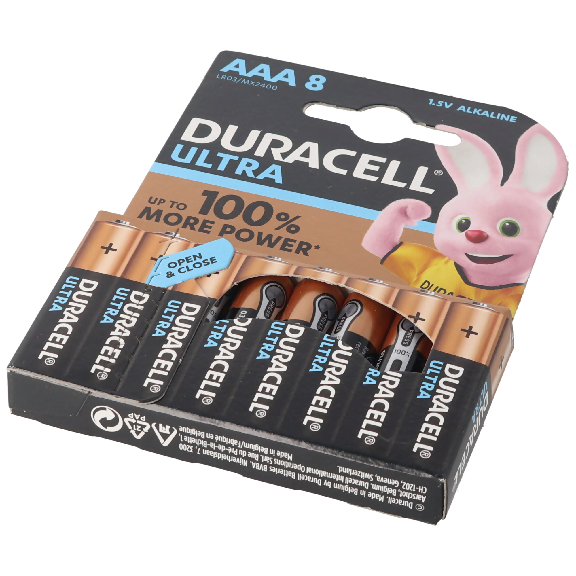 Duracell Ultra Power MX2400 Micro AAA 8er Pack LR03