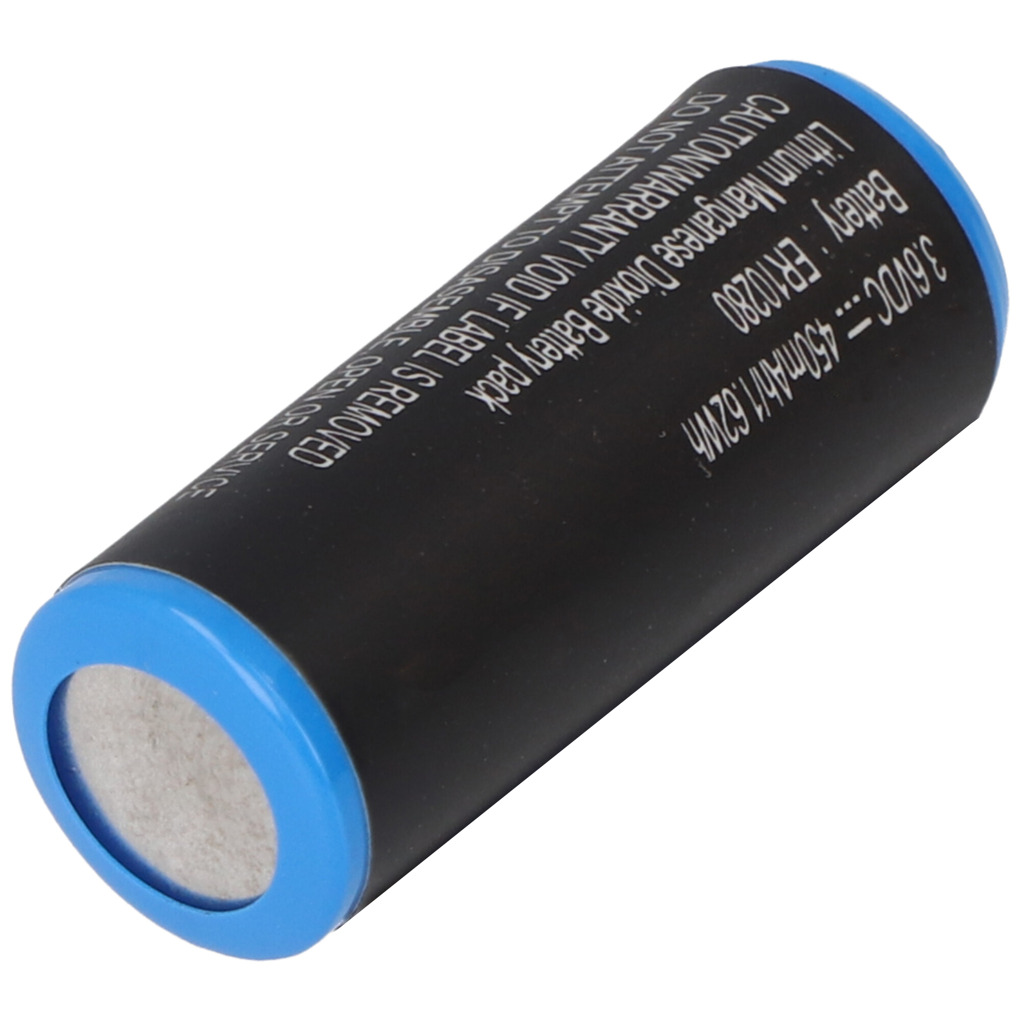 ER10280 LiSOCl2 Batterie 3,7 Volt 1,68Wh 450mAh, Abmessungen ca. 28 x 10mm
