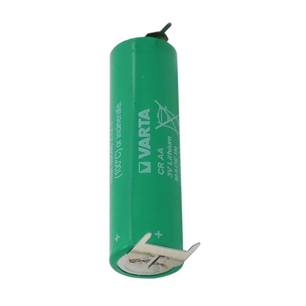 Varta 6117 CR AA Mignon mit Printanschluß ++ - 3 Volt Lithium Batterie 2000mAh 50,0 x 14,5 mm