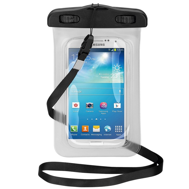 Beachbag für Smartphones bis 5,5" der wasser- und sanddichte Aufbewahrungsbeutel