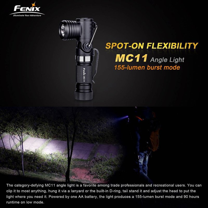 Fenix MC11 2014 LED Anglelight, ersetzt bzw. Nachfolger der MC10