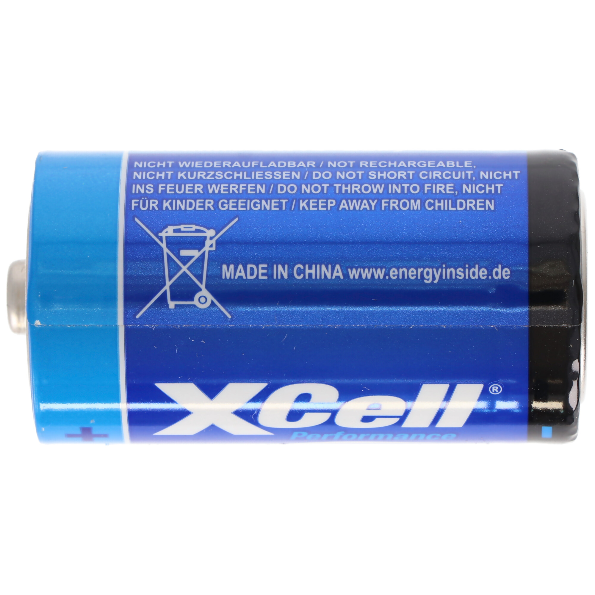 XCell Batterie Alkaline Baby, C, LR14, umweltfreundliche Verpackung, 1.5V, 2er Blister