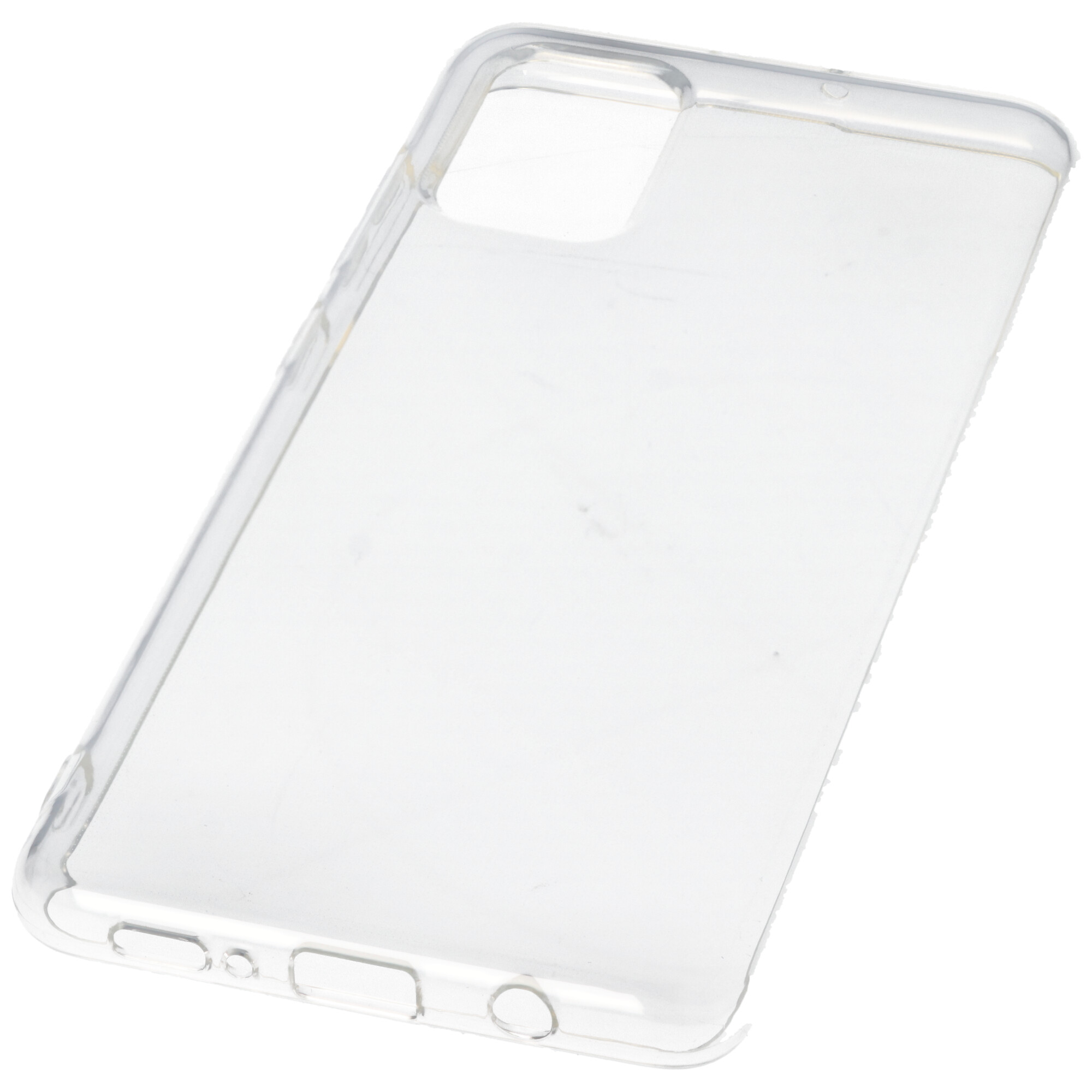 Hülle passend für Samsung Galaxy A71 - transparente Schutzhülle, Anti-Gelb Luftkissen Fallschutz Silikon Handyhülle robustes TPU Case