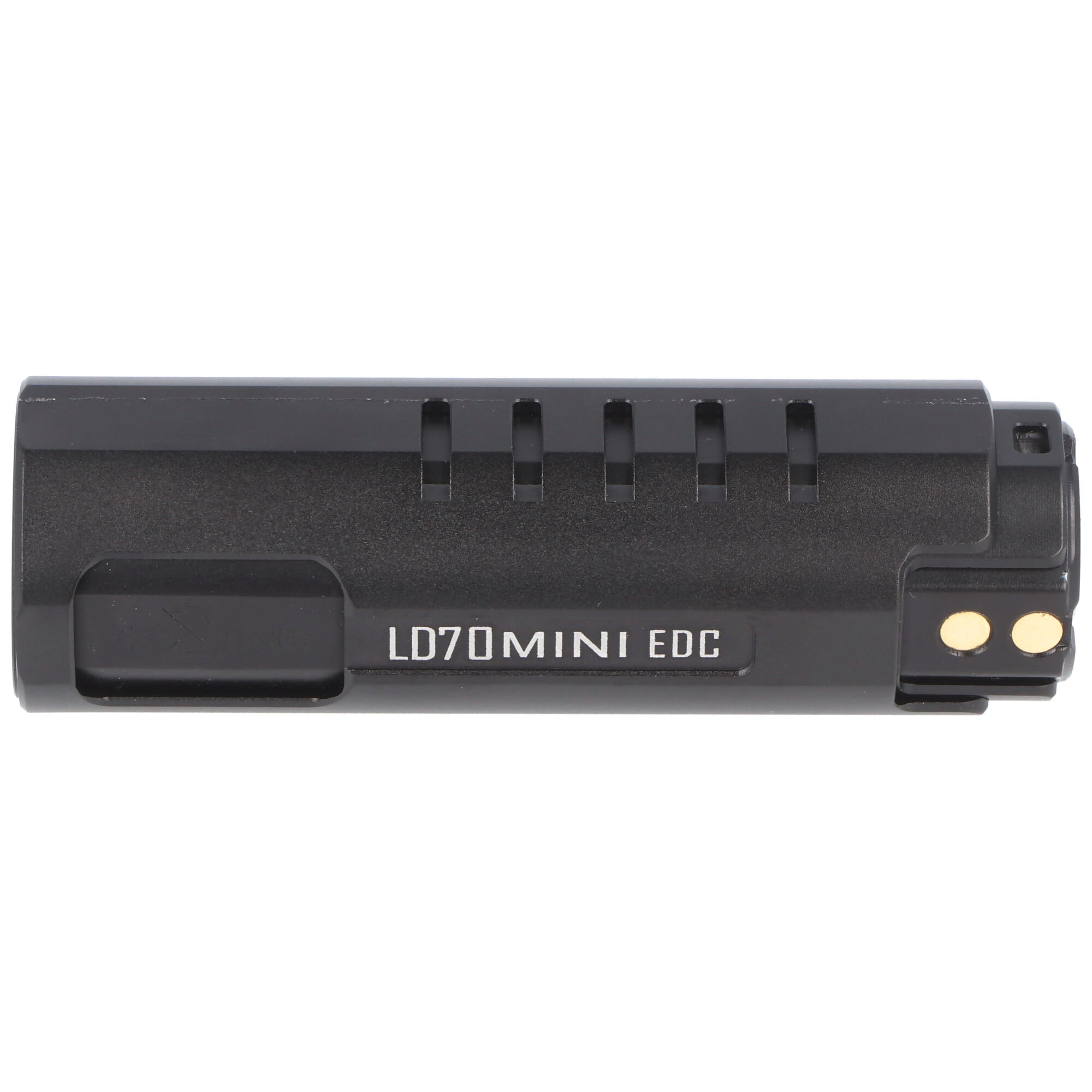 Imalent LD70 Mini EDC LED-Taschenlampe schwarz mit 4000 Lumen, Leuchtweite max. 203 Meter
