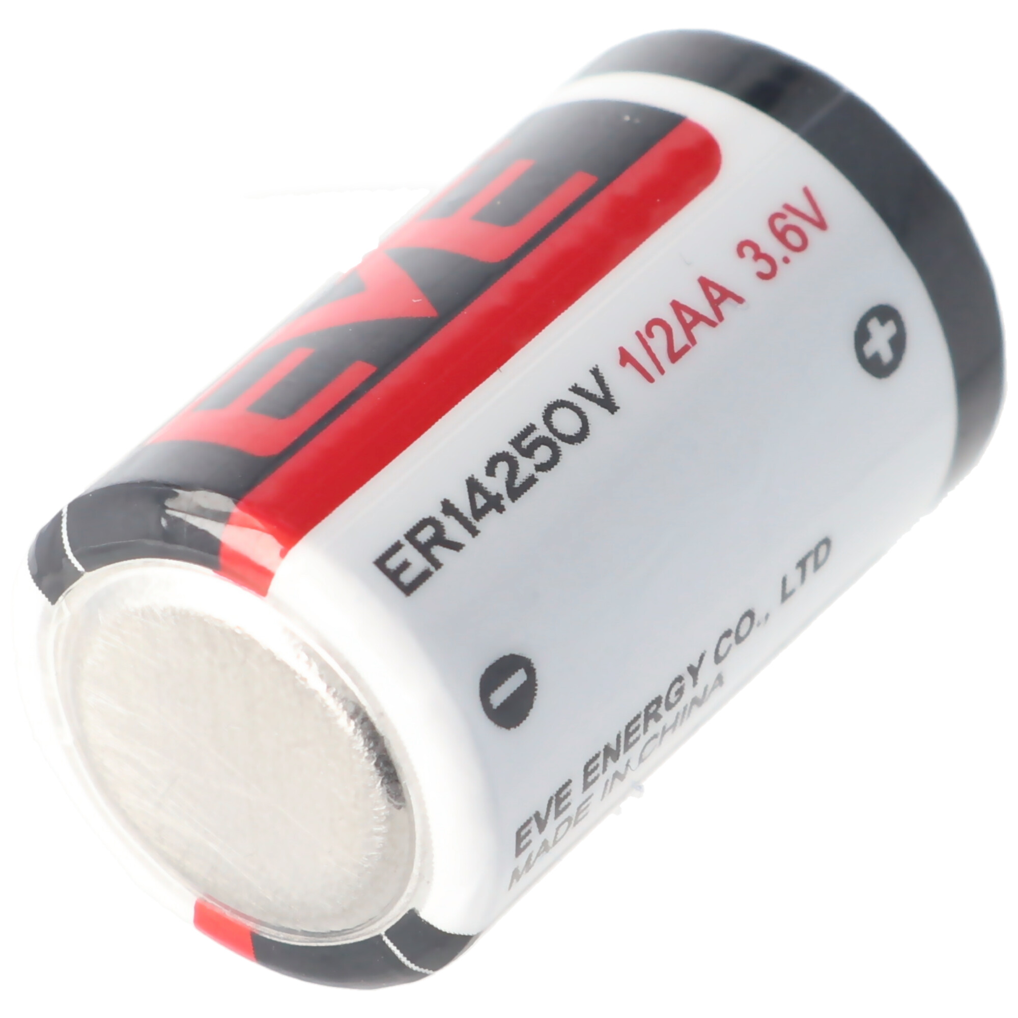 Eve Lithium 3,6V Batterie ER14250V 1/2AA Batterie -55 °C bis 85 °C Grad