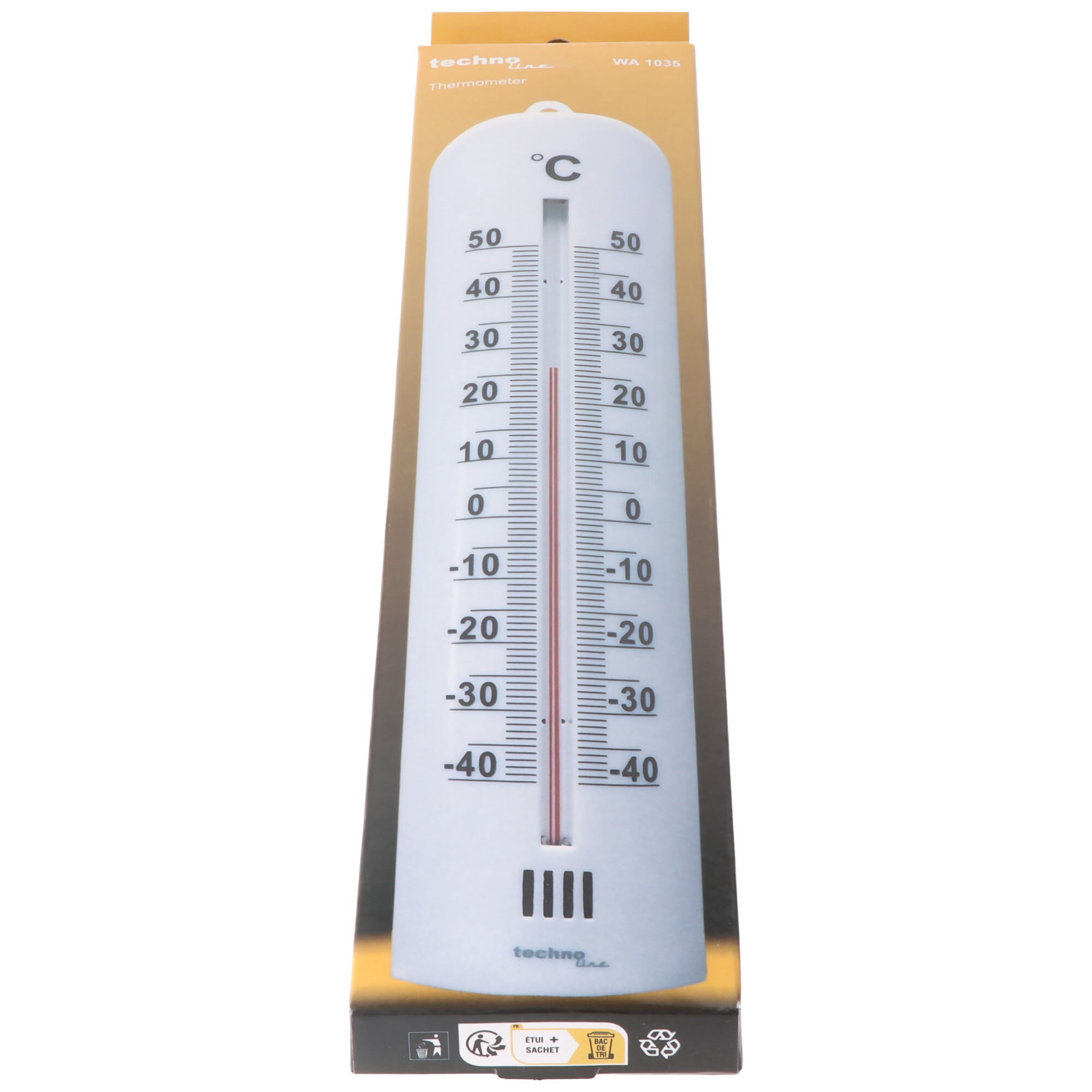 WA 1035 - Thermometer mit Temperaturanzeige, Innen- oder Außenthermometer