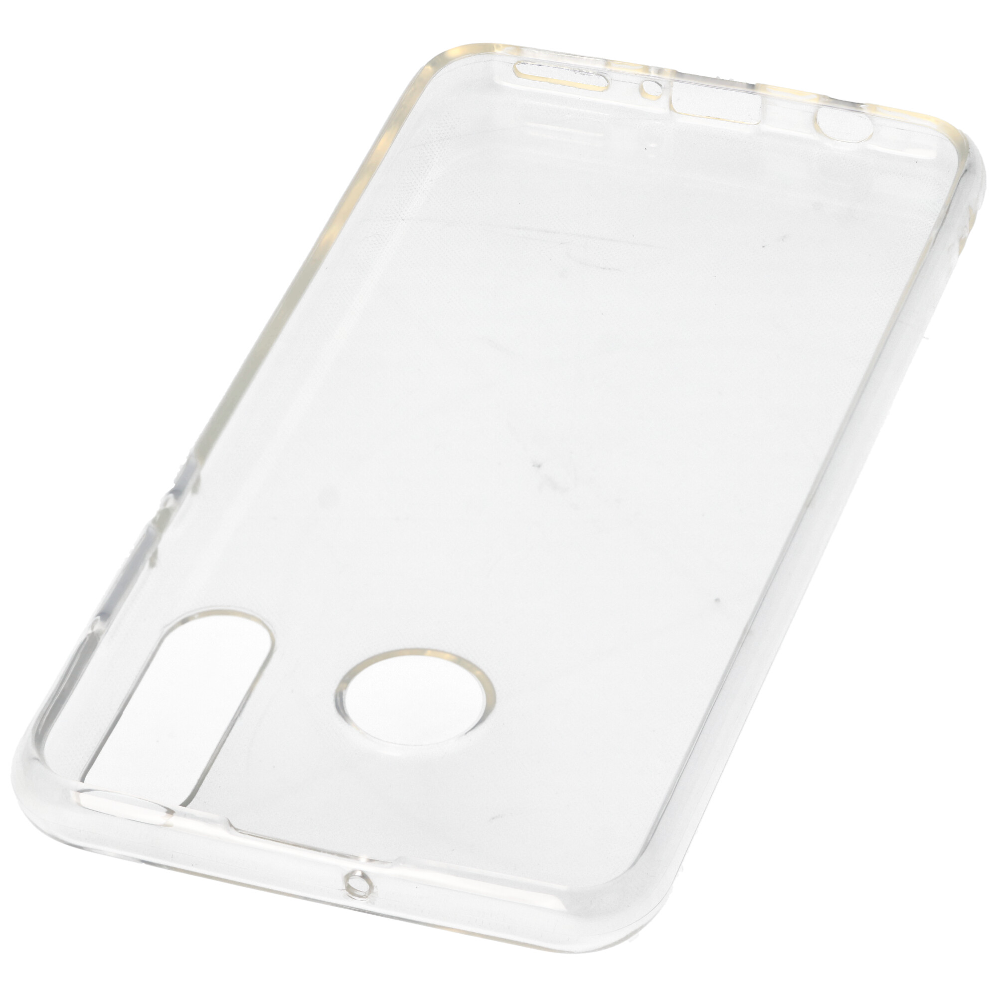 Hülle passend für Huawei P30 Lite - transparente Schutzhülle, Anti-Gelb Luftkissen Fallschutz Silikon Handyhülle robustes TPU Case