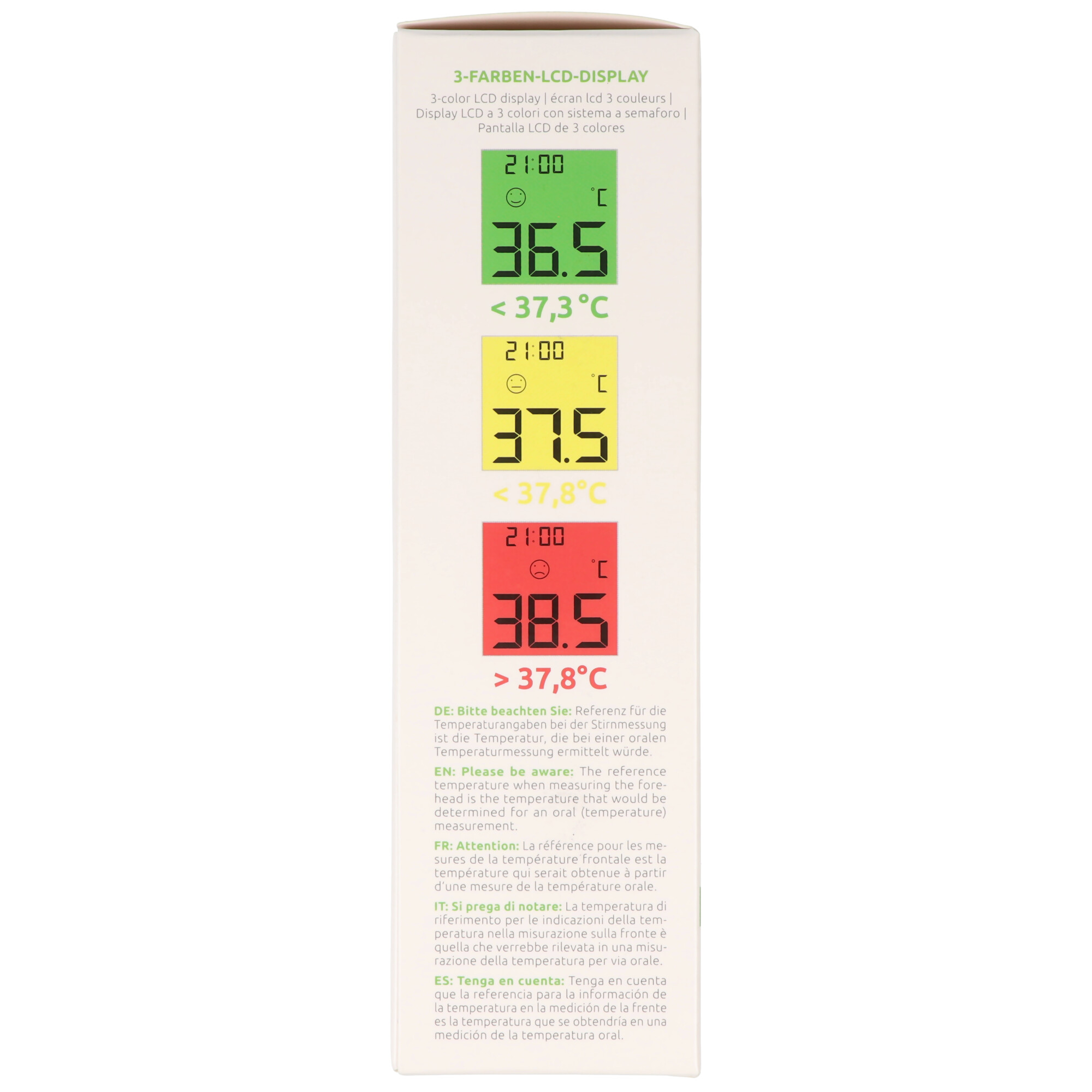 Dr. Senst® Infrarot Stirn-Thermometer DET-306 kontaktlos & sicher