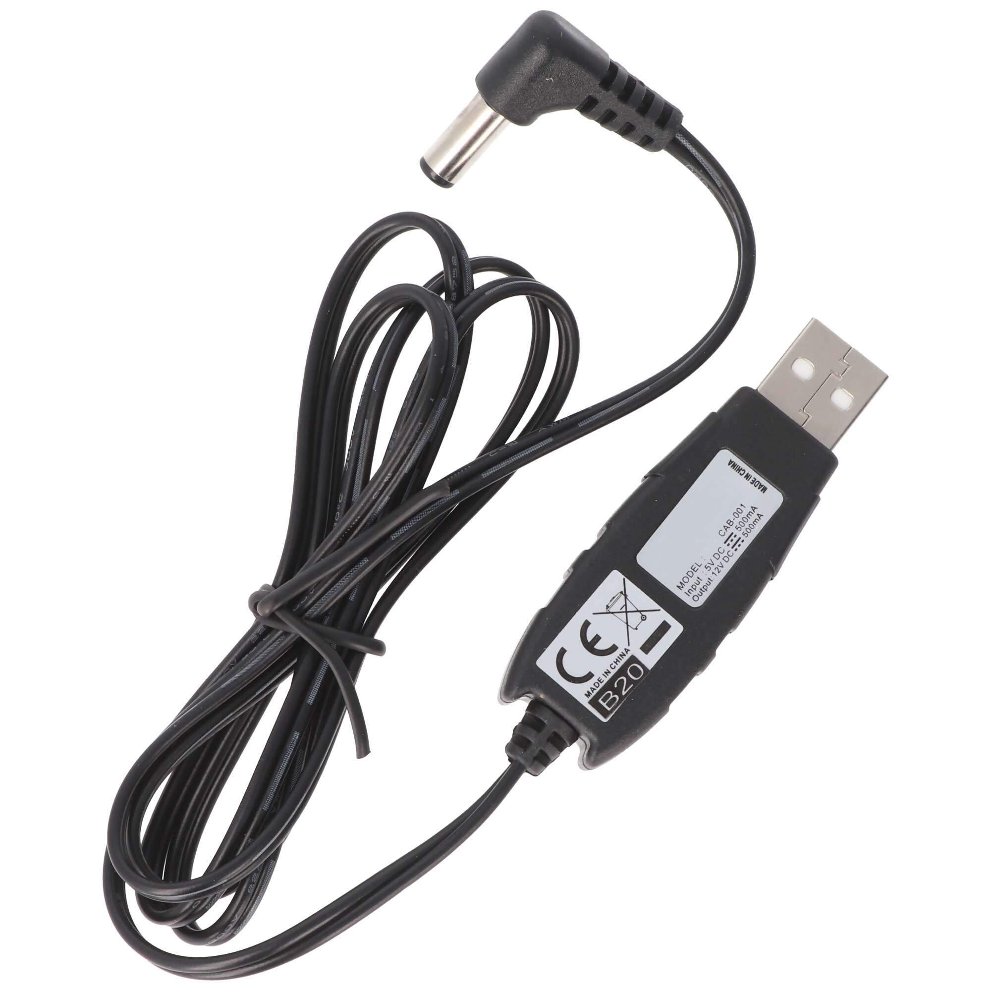 Spannungswandler 5V USB auf 12V für das Ladegerät 5101