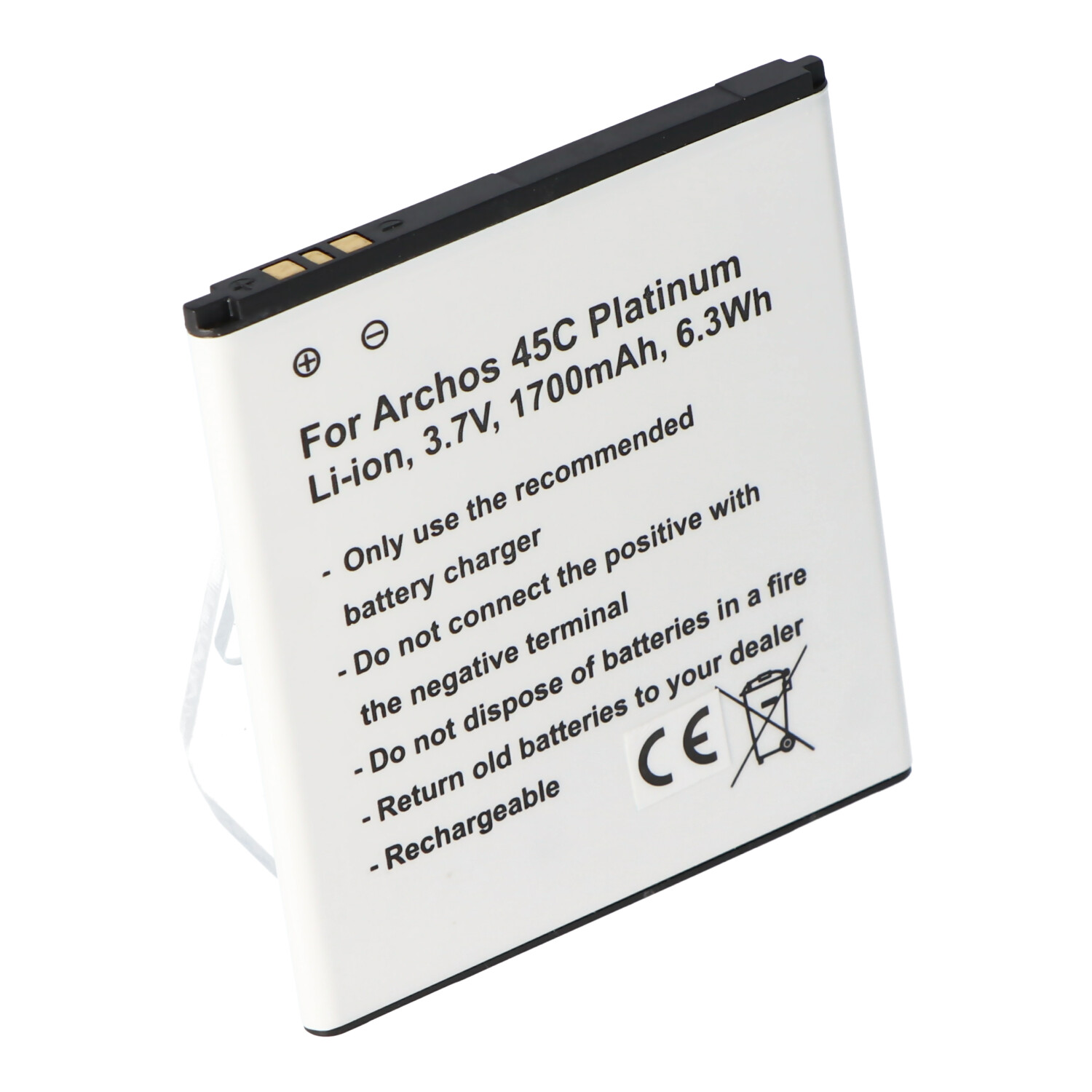 Akku nur passend für den Archos 45C Platinum Akku AC45CPL