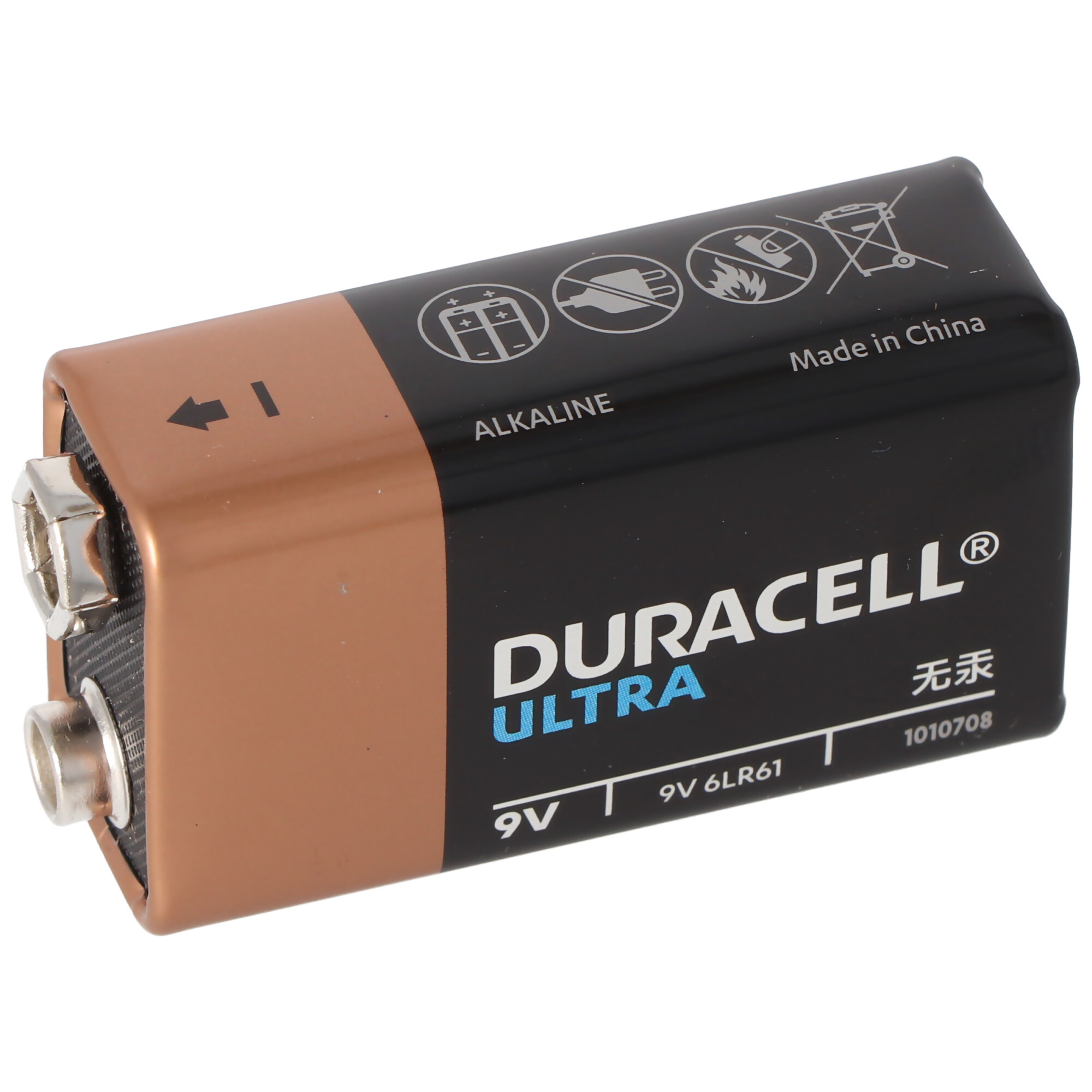 DURACELL ULTRA M3 9 Volt/6LR61 1er Pack