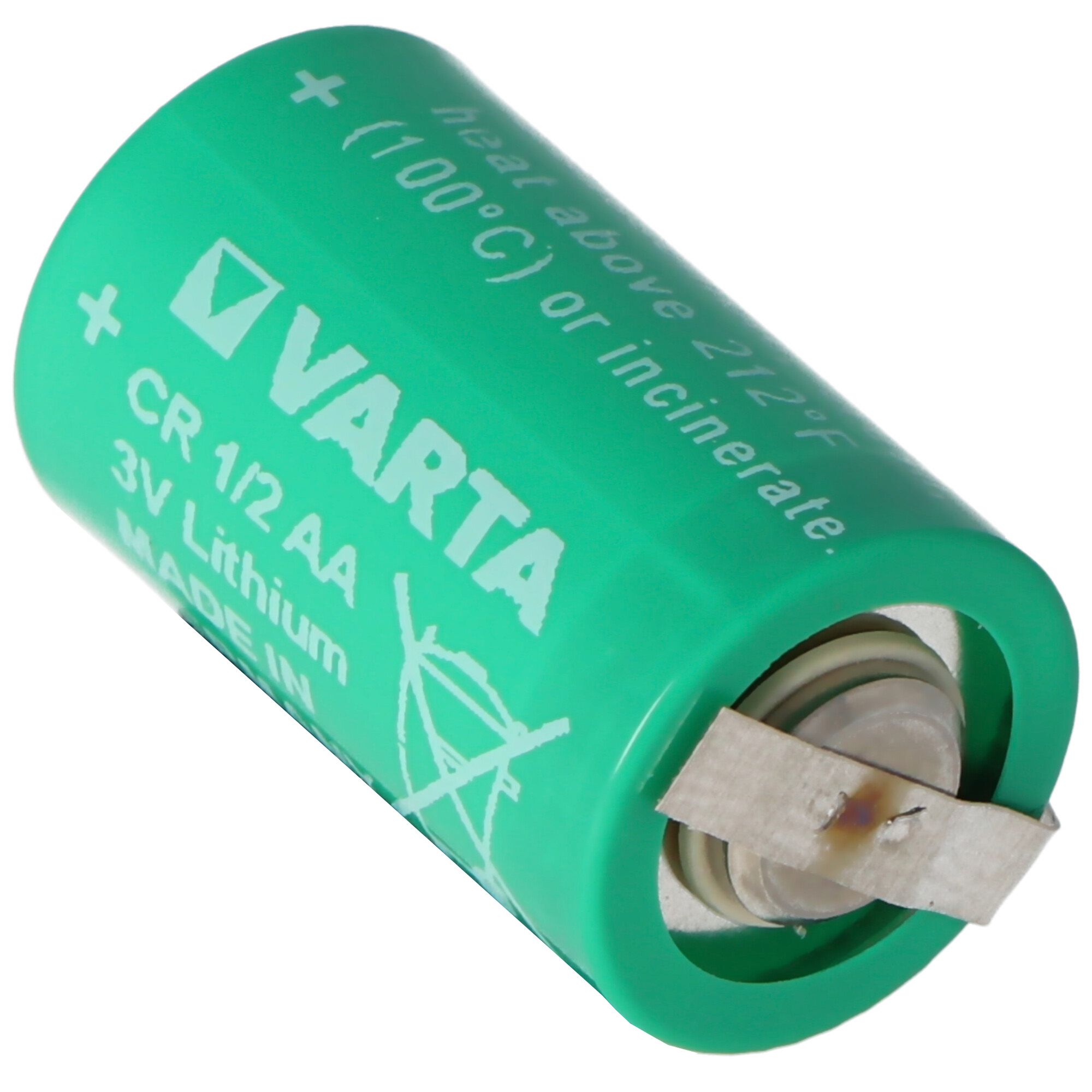 Varta CR1/2AA Lithium Batterie 6127 mit Lötfahne U-Form
